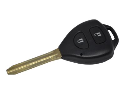 Ключ зажигания 2 кнопки Toyota - Купить автомобильные ключи в Екатеринбурге - изготовление, ремонт, программирование